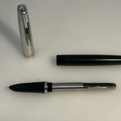 Parker 41 vintage fountain pen used, 1957 model