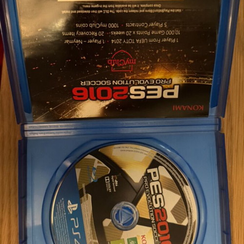 PES 2016 PS4 game like new