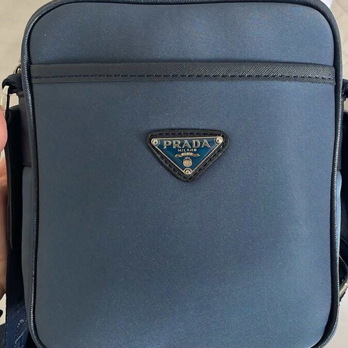 Prada shoulder bag, blue