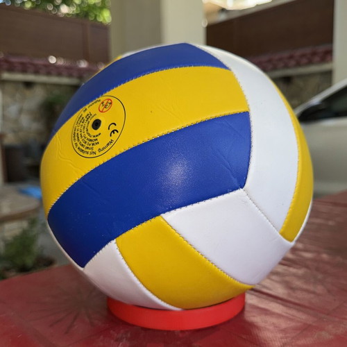Volleyball ball brand new, tricolor