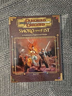 Dungeons and Dragons Sword and Fist 3E μαλακό εξώφυλλο