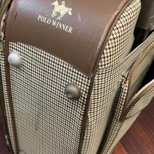 Polo suitcase set XL and L like new, multicolor