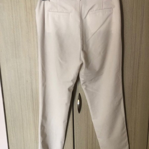 Vicolo pants used M/L white with elastic and zipper