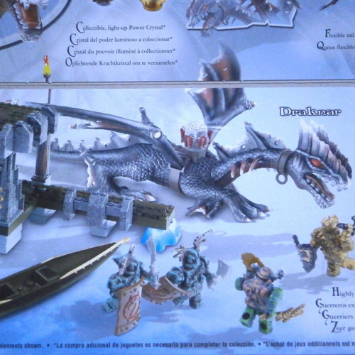 Mega Bloks Dragons Krystal Wars Sea Dragon set MISB