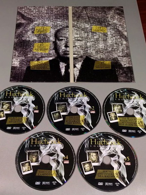 Hitchcock Collection συλλεκτική κασετίνα με 5 κλασικές ταινίες DVD (1934-1938)