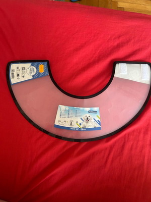 Elizabethan collar new, size 22-24 cm, Nobleza
