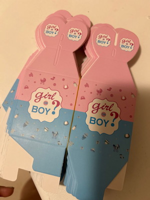 Boxes for sweets or wax melts new, pack of 20 for gender reveal