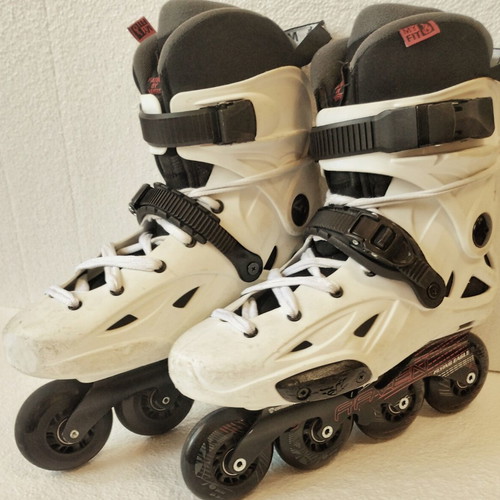 Powerslide Imperial inline skates used, 4x76 mm Flyin Eagle setup