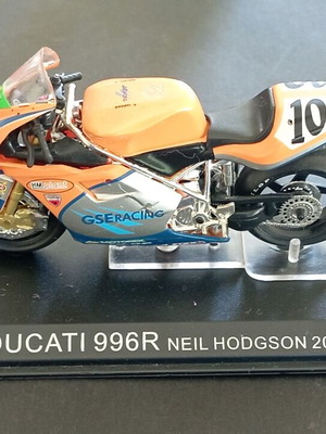 Μηχανάκι συλλεκτικό Ducati 996R Neil Hodgson 2001 σαν καινούργιο