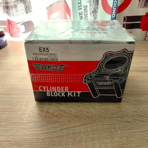 Cylinder piston 53mm OKO new for Honda Astrea and similar models