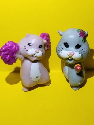 Φιγούρες Zhu Zhu Pets Zhu Zhu Minis μεταχειρισμένες, σετ 2