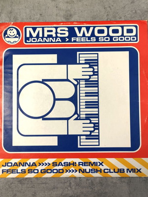 Mrs Wood Joanna Feels So Good 12'' Vinyl Maxi Single used, electronic