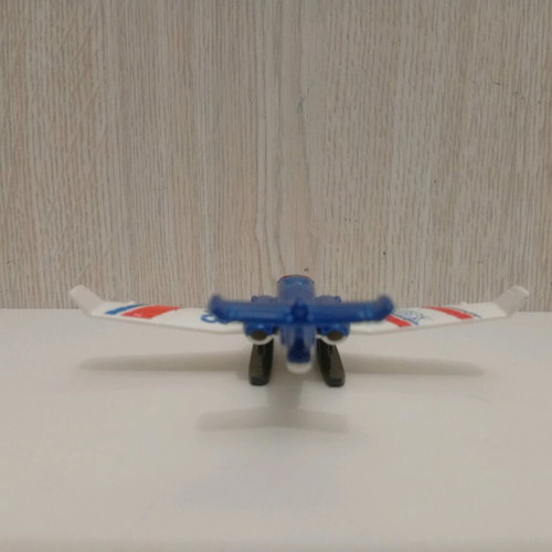 Hot Wheels Sky Busters Snow Explorer die-cast aircraft used blue