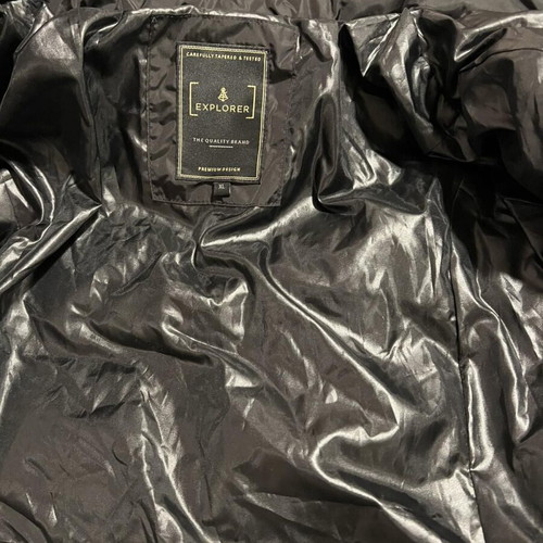 Explorer XL long jacket new, black