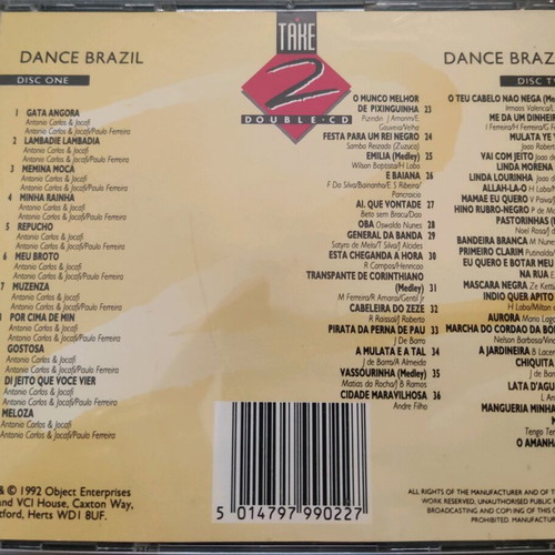 80s Dance Latin Brazil CD set like new