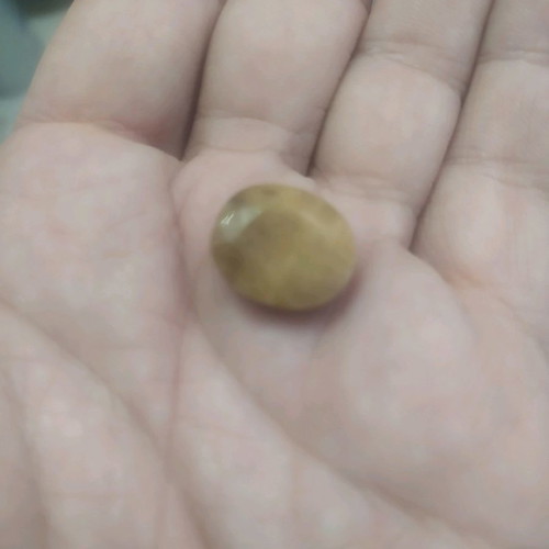 Yellow Beryl 16.05 ct new with certificate of authenticity