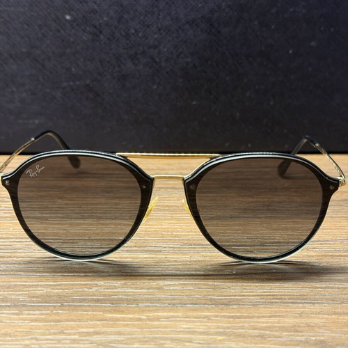 Ray-Ban Blaze Clubmaster RB4292-N 601/11 sunglasses used, lenses need replacement