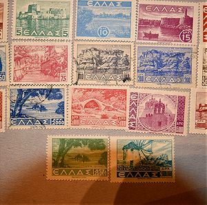 1942-44 Κατοχικα γραμματοσημα