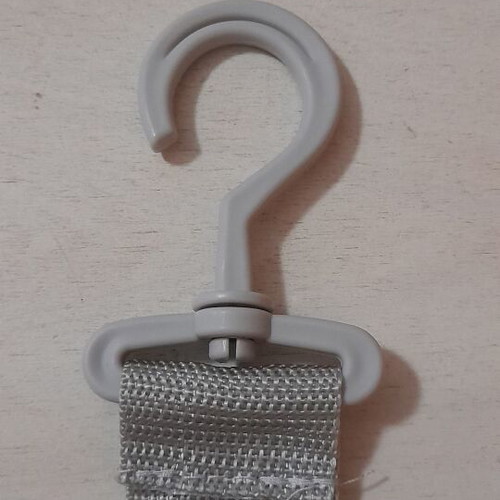 Hanging closet organizer for hats with 8 clips, new