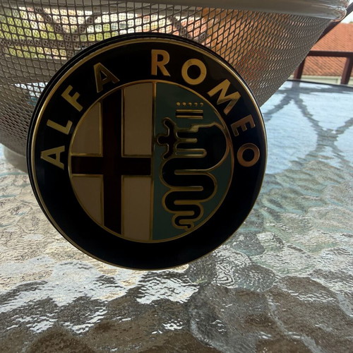 Alfa Romeo 156/147 trunk badge like new