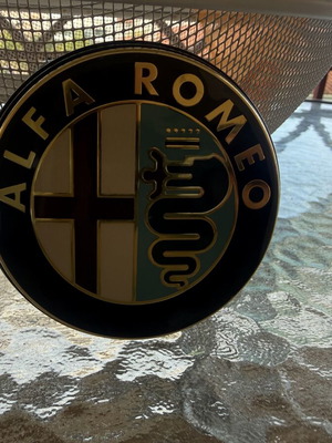 Alfa Romeo 156/147 trunk badge like new