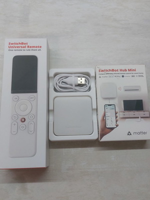 SwitchBot Universal Remote and Hub Mini new smart home kit with Matter