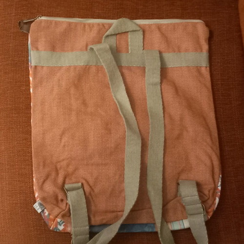 Large Lazydayz backpack bag new, multicolored