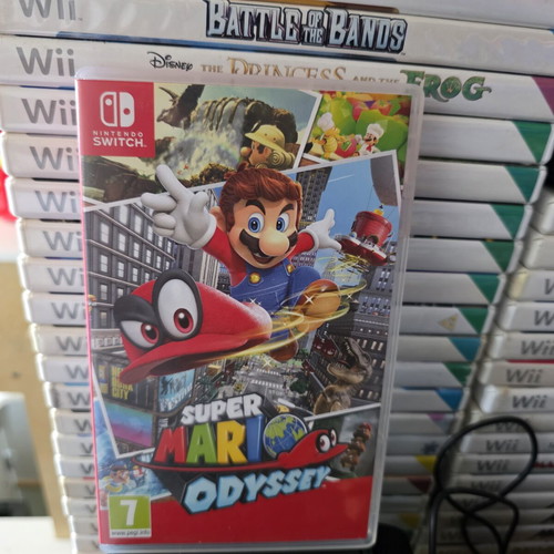 Super Mario Odyssey Nintendo Switch game used