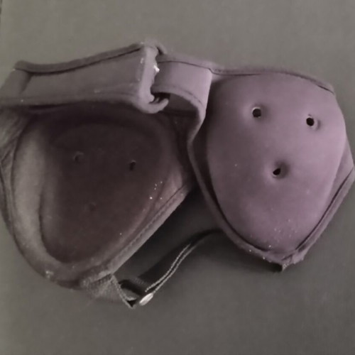Ear protectors used for martial arts, black color