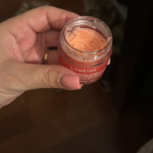 Laneige Lip Sleeping Mask used