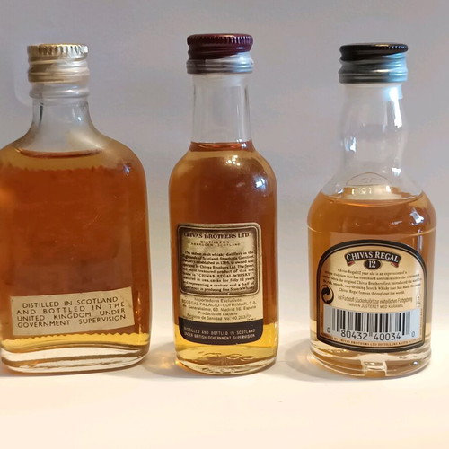 Mini scotch whisky pack of 6, 50ml, like new