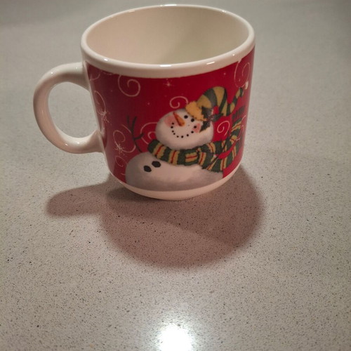 Christmas Mug like new for espresso or Greek coffee