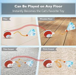 Petiepaw Interactive Cat Toy Ball new, rechargeable with motion sensor