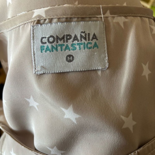 Compania Fantastica dress M like new with stars and 2 front pockets