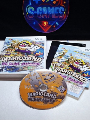 Wario Land The Shake Dimension Nintendo Wii game used, scratched disc