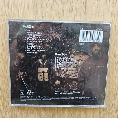 Cypress Hill Skull and Bones 2-CD like new, hip-hop