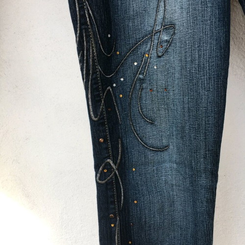 Dolce & Gabbana women's low rise jeans Y2K like new, size 34, blue
