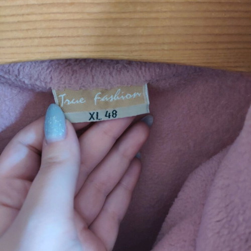 Vintage fleece pullover True Fashion pink size XL like new