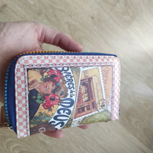 Colorful wallet, new
