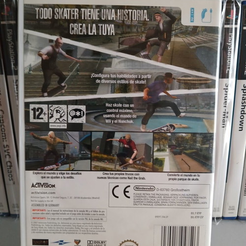 Tony Hawk's Proving Ground Wii game
