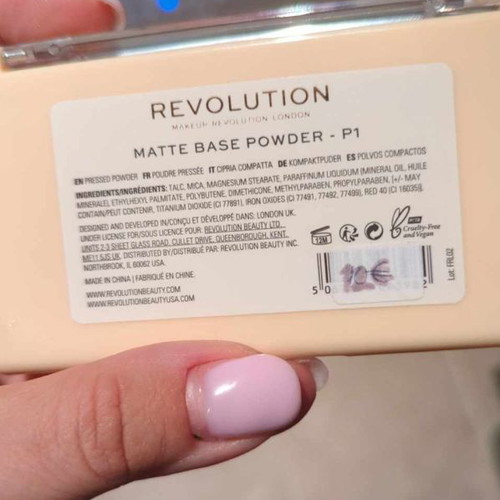 Revolution Matte Powder new for matte finish