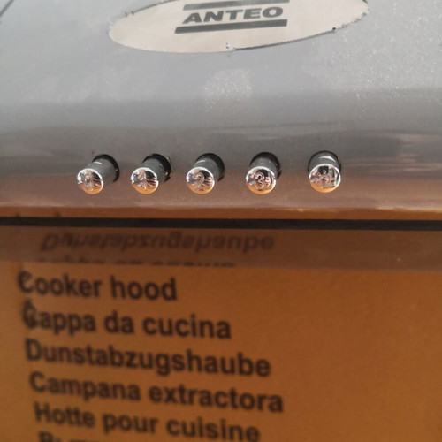 Anteo extractor hood new, stainless steel