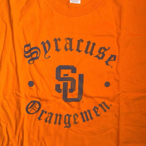 Foot Locker Syracuse Orangemen T-shirt XL vintage orange like new