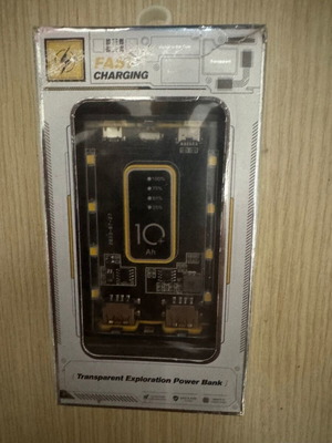Power Bank 10000mAh like new with LED indicator and multiple USB ports