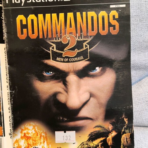 Commandos 2 Men of Courage PS2 used
