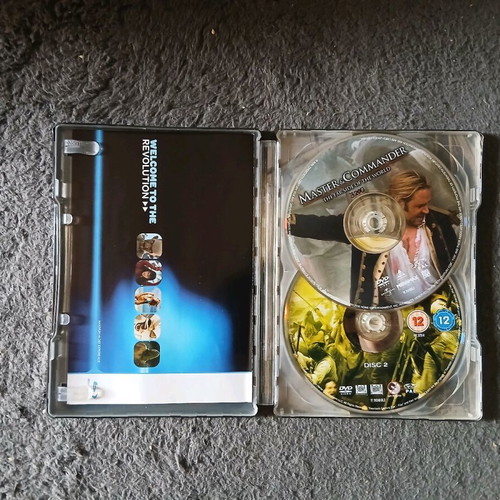 DVD Movie Steelbook used with Greek subtitles action and adventure