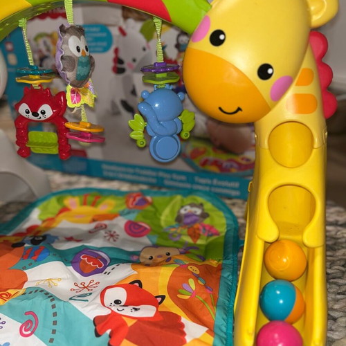 Fisher Price Jungle Animals Activity Gym like new with music