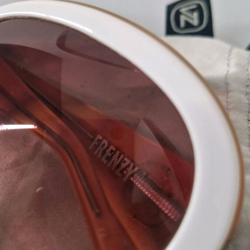 Vonzipper vintage sunglasses like new, white and gold