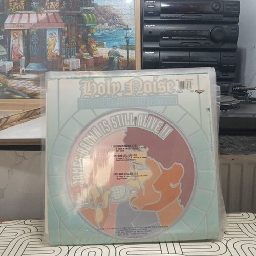 Holy Noise James Brown Is Still Alive vinyl record used, techno