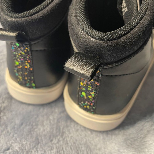 Children's leather boots size 27 like new, black